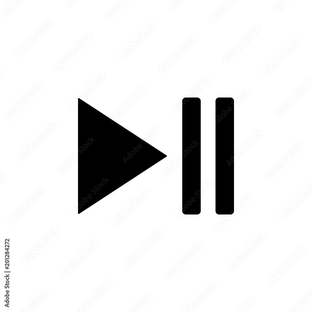 Poster slow-motion sign icon. element of minimalistic icon for mobile concept and web apps. signs and symbo