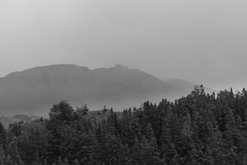 Andinian mountains in Patagonia, Argentina