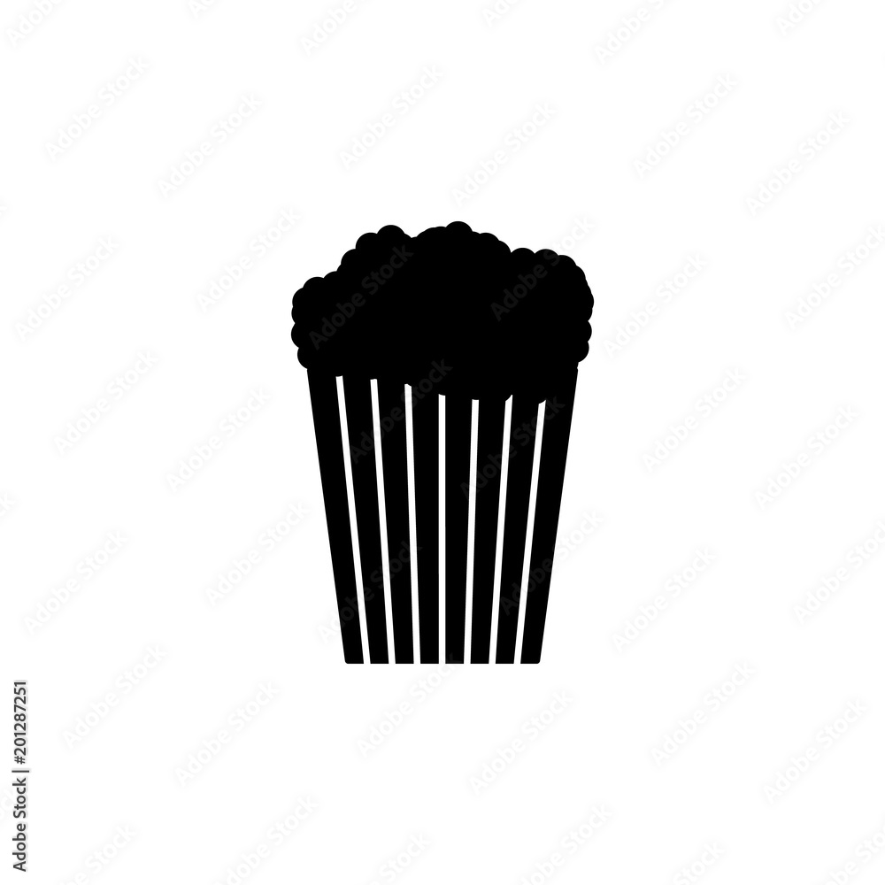 Poster popcorn icon. element of minimalistic icon for mobile concept and web apps. signs and symbols collec