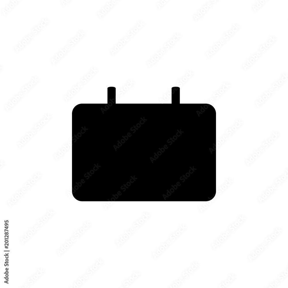 Poster signboard icon. element of minimalistic icon for mobile concept and web apps. signs and symbols coll