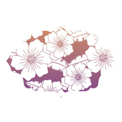 colorful decorative arabic frame with floral design, vector illustration