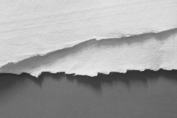 pieces of torn paper texture background, copy space.