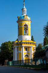 Ancient Church of Peter, Metropolitan of Moskovskogo, in Petrovsky-Knyazishchevo. Moscow Region, Russia
