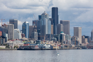 Fototapeta na wymiar Seattle, Washington in the Pacific Northwest.