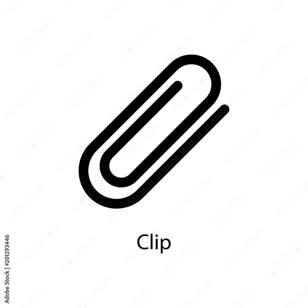 Poster clip icon. element of minimalistic icon for mobile concept and web apps. signs and symbols collectio