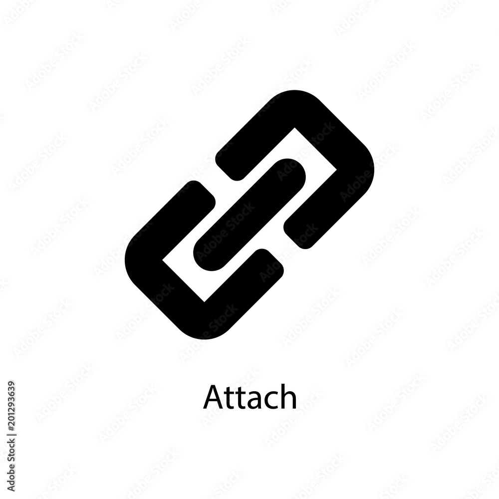 Poster attach sign icon. element of minimalistic icon for mobile concept and web apps. signs and symbols co
