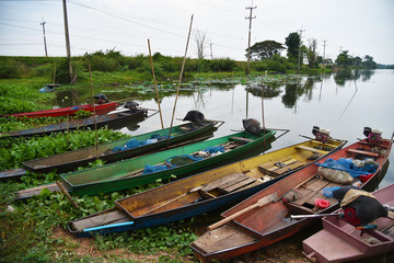 Fototapeta na wymiar fishing boat in Thailand