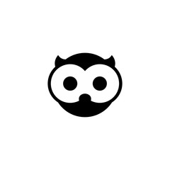 owl logo vector