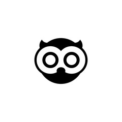 owl logo vector