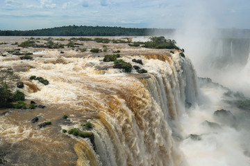 Waterfalls and landscape (Foz do Iguaçú - Paraná)