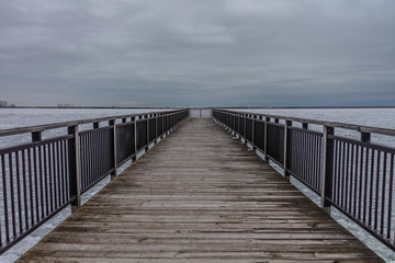 Obraz premium Icy Pier