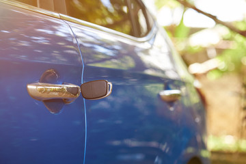 Unlocking vehicle door