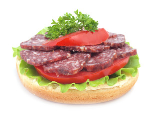  Sandwich isolated on white