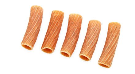 Tortiglioni in a row