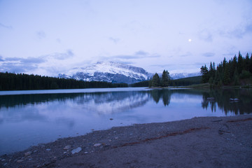 Beautiful Rocky Mountain landscape in Alberta Canada
