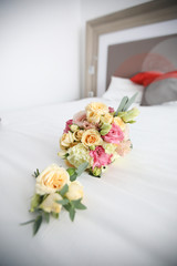 wedding bouquet flowers rose