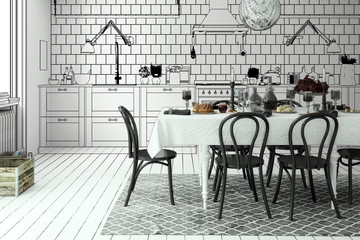 Kitchen Arrangement (proposal)