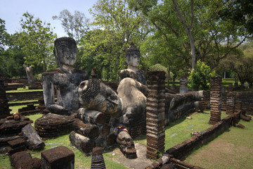 Kamphaeng Phet Historical Park in Kamphaeng Phet, Thailand.