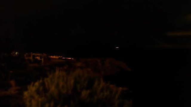Lightning Storm over Sea in Iibiza