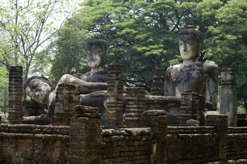 Kamphaeng Phet Historical Park in Kamphaeng Phet, Thailand.