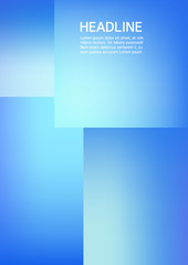 Light Blue vector layout. Modern geometrical abstract illustration.