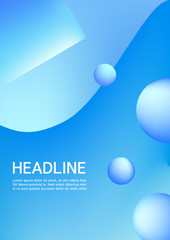Light Blue vector layout. Modern geometrical abstract illustration.