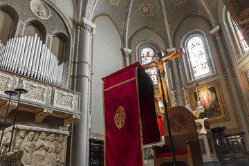 Catholic church interior