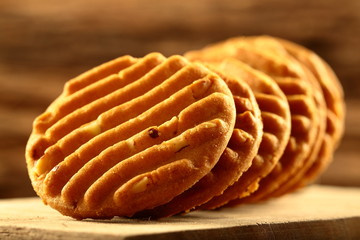 Tasty ,crispy baked cookies 