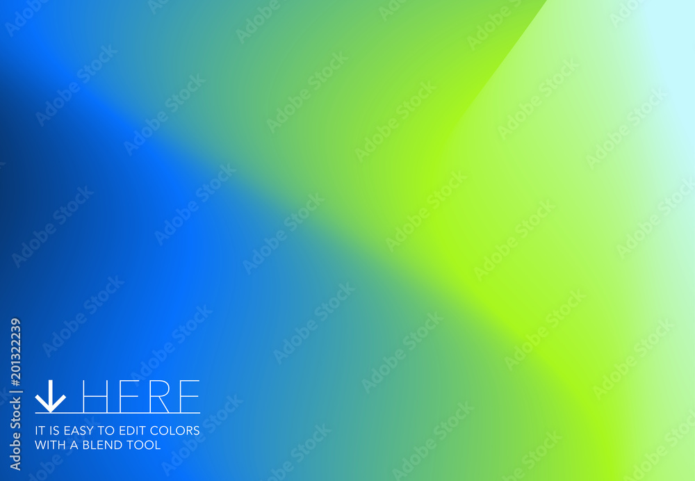Fototapete liquid fluid design of colourful abstract vector blend background for graphic template.