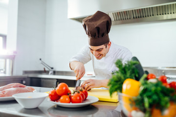 Enjoying every moment in the kitchen