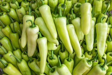 Patterned surfaces bell pepper  ( sweet pepper,  capsicum,) for cooking.