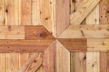 Fototapeta premium Patterns and textures of wood walls for the background.
