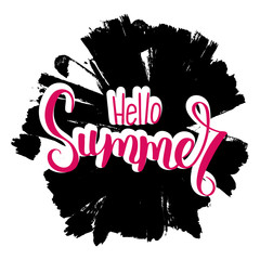 Hand drawn motivation quote. Creative vector typography concept for design and printing. Ready for cards, t-shirts, labels, stickers, posters.