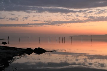 Ruhe am Meer, Trauerkarte, Seebestattung