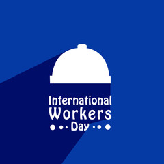 Illustration of International Worker's Day background