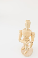 デッサン人形の挨拶