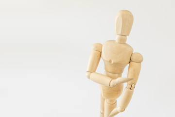 デッサン人形の挨拶