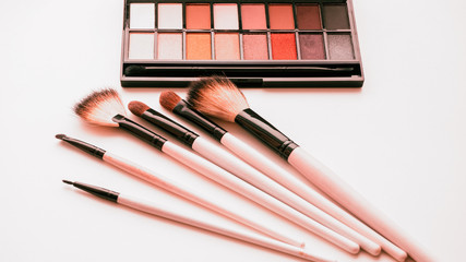 Palette for make up on white
