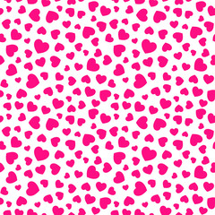 seamless pattern with hearts