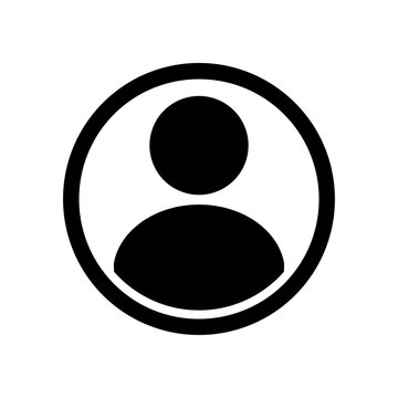 User Icon in trendy flat style isolated on white background. User symbol for your web site design, logo, app, UI. Vector illustration