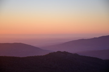 Fototapeta premium Lever de soleil 