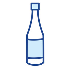 Sektflasche Vector Icon