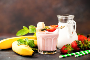 Strawberry and Banana Smoothie