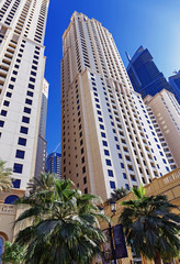 Modern buildings in Dubai UAE