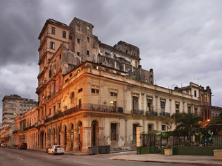 View of old Havana. Cuba