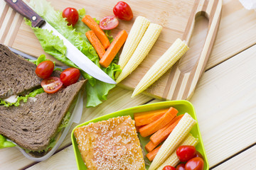 Healthy Lunch in a box