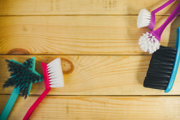 Cleaning house or office concept