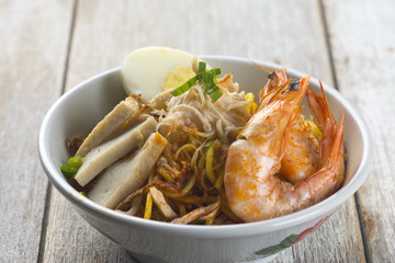 malaysian prawn noodle