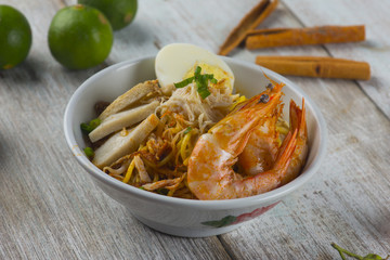 malaysian prawn noodle