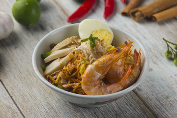 malaysian prawn noodle